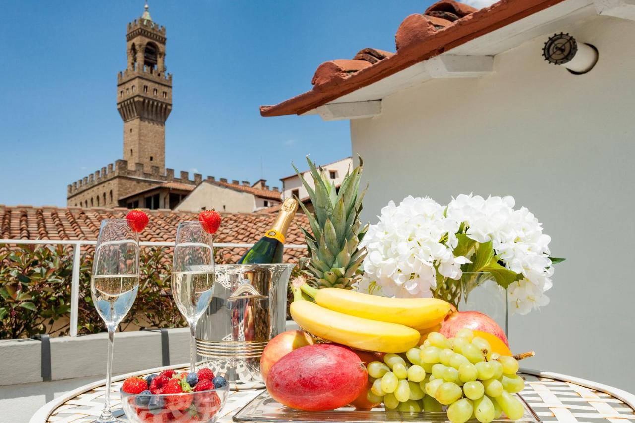 "Palazzo Signoria" Luxury Loft/Apt With Panoramic Terrace Lejlighed Firenze Eksteriør billede